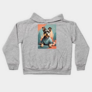 Miniature Schnauzer Kids Hoodie